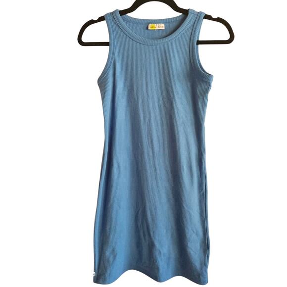 NWT Large Girls Epic Threads Tank Dress Blue - Picture 1 of 4